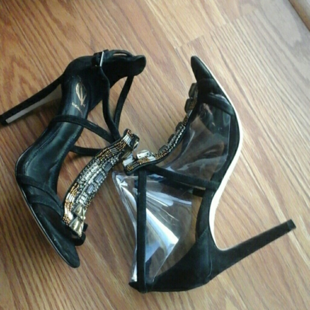 vince camuto strappy heels